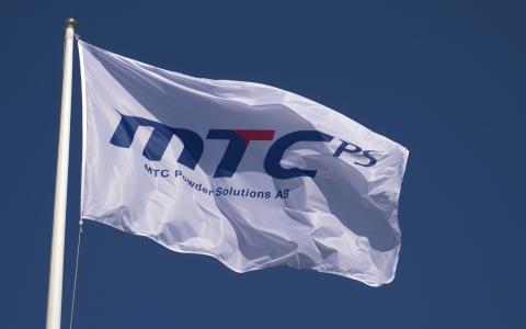 MTC Powder Solutions announces massive expansion plan with further progress and investment in Sweden.
