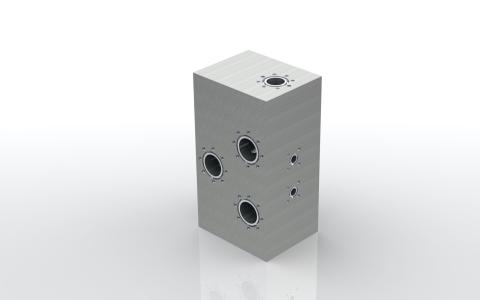 How to reduce weight on valve blocks by using NNS HIP